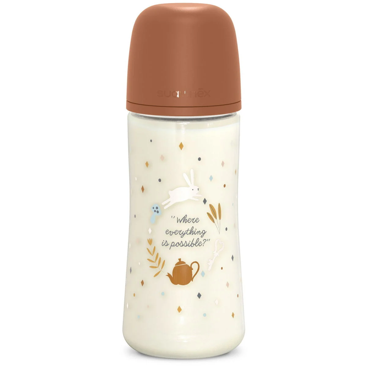 SuavinexBabyflasche wonderland braun 360ml