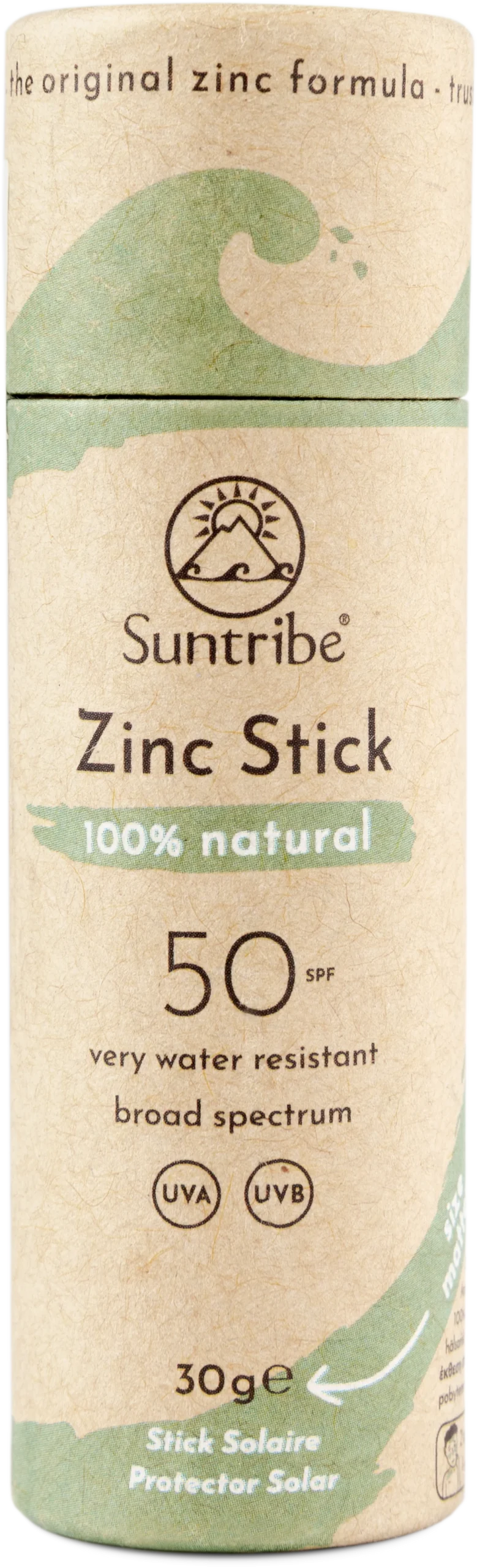 Suntribe Zinc Stick LSF 50, mint green (30 g)