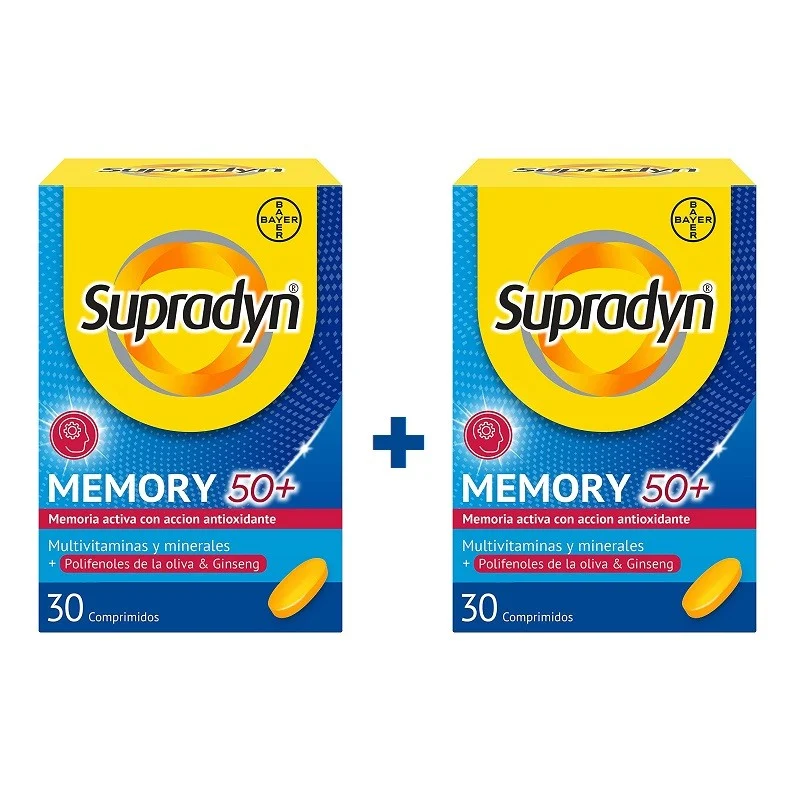 SUPRADYN Memory 50+ DUPLO 2x30 Tabletten
