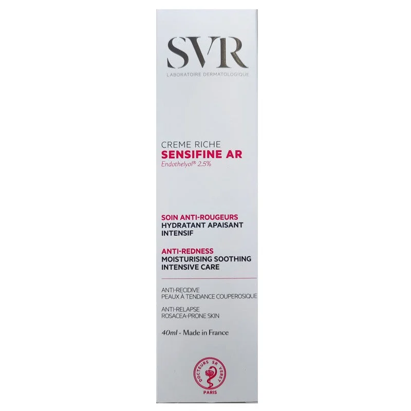 SVR Sensifine AR Creme Rich Anti-Rötungen Feuchtigkeitsspendend 40ml