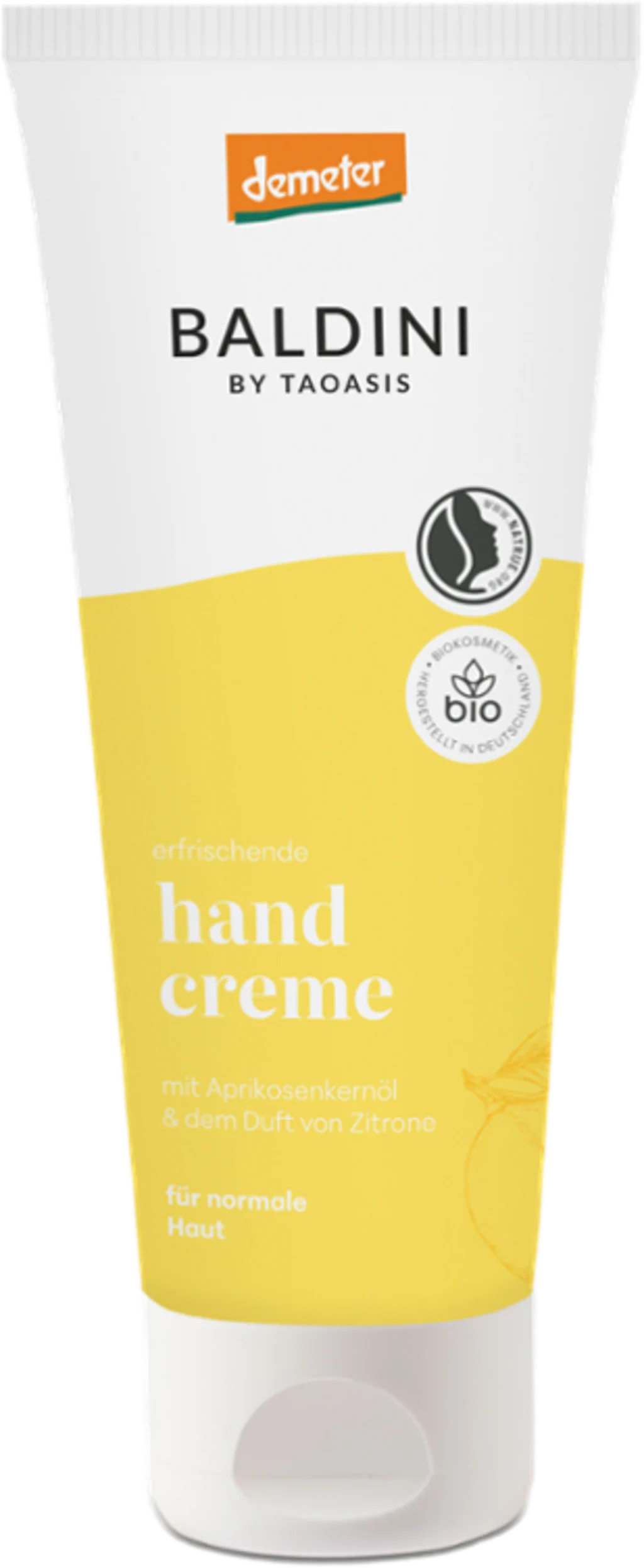 TAOASIS Baldini Handcreme Zitrone, 75 ml