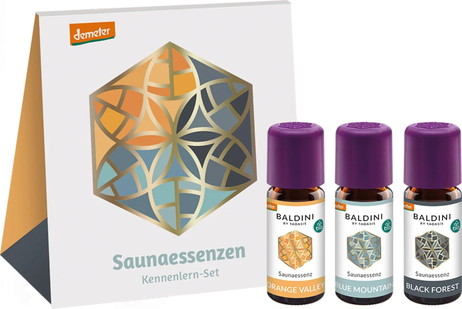 TAOASIS Baldini Saunaessenzen Kennenlern-Set, 10 ml