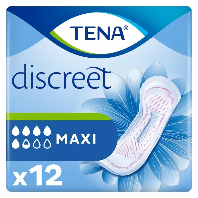 TENA Discreet Maxi Instadry Zone 12 Einheiten