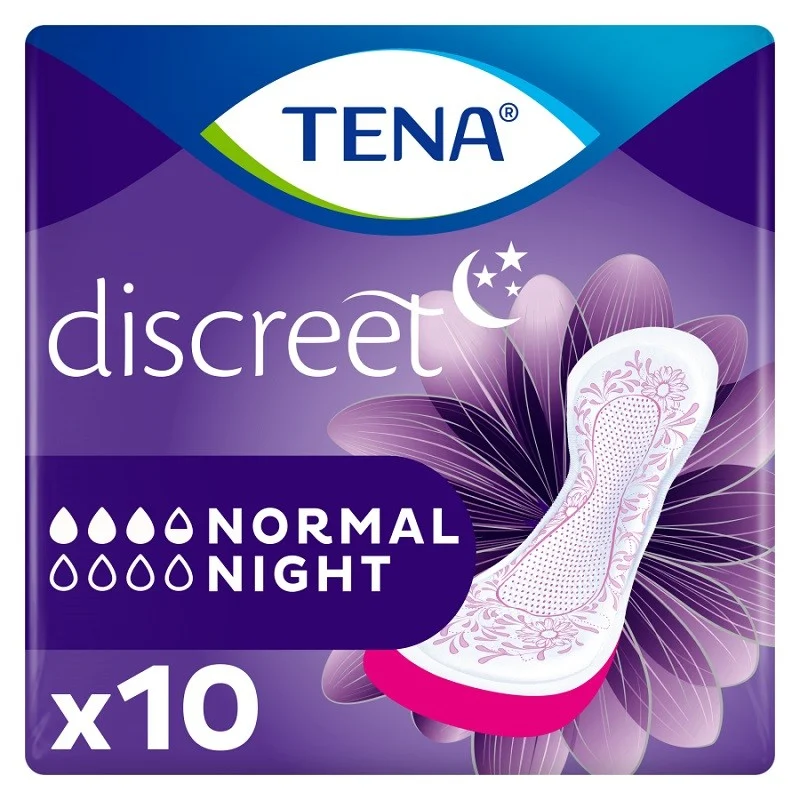 TENA Discreet Normal Night 10 Einheiten
