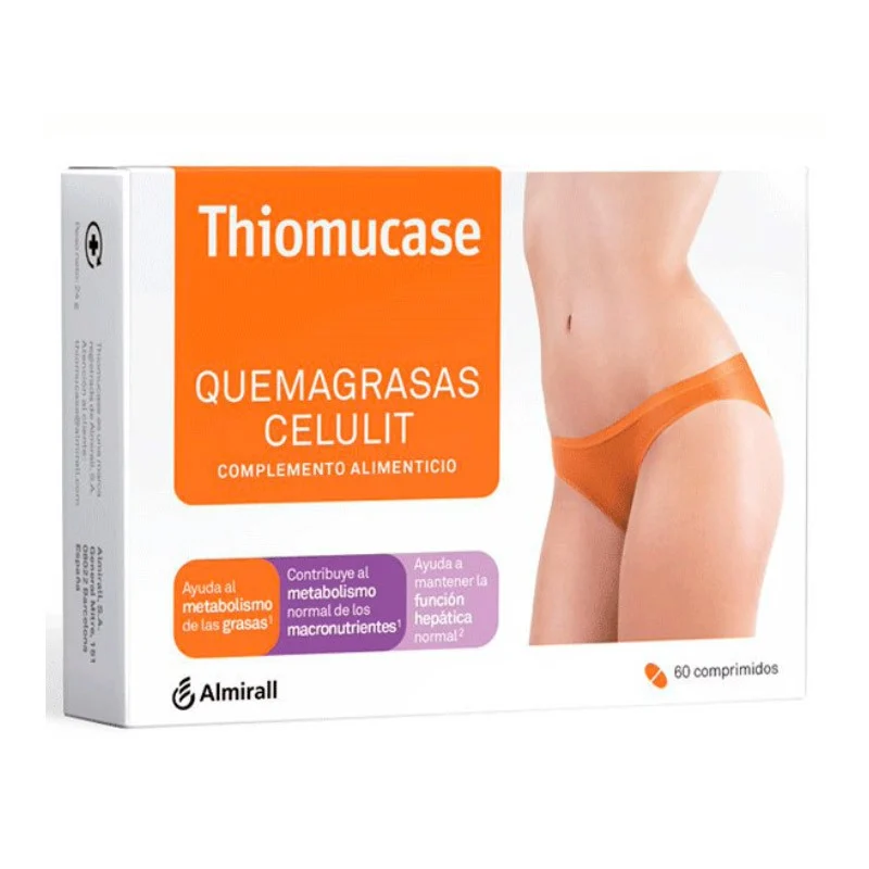 THIOMUCASE Cellulite Fatburner 60 Tabletten