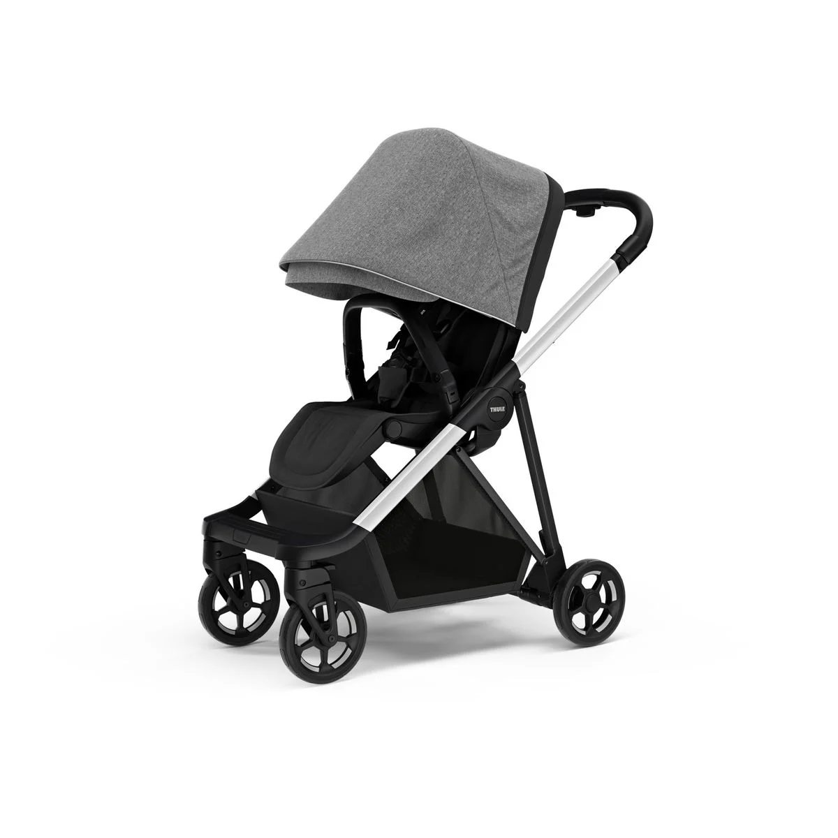 THULESHINE grey melange/alu