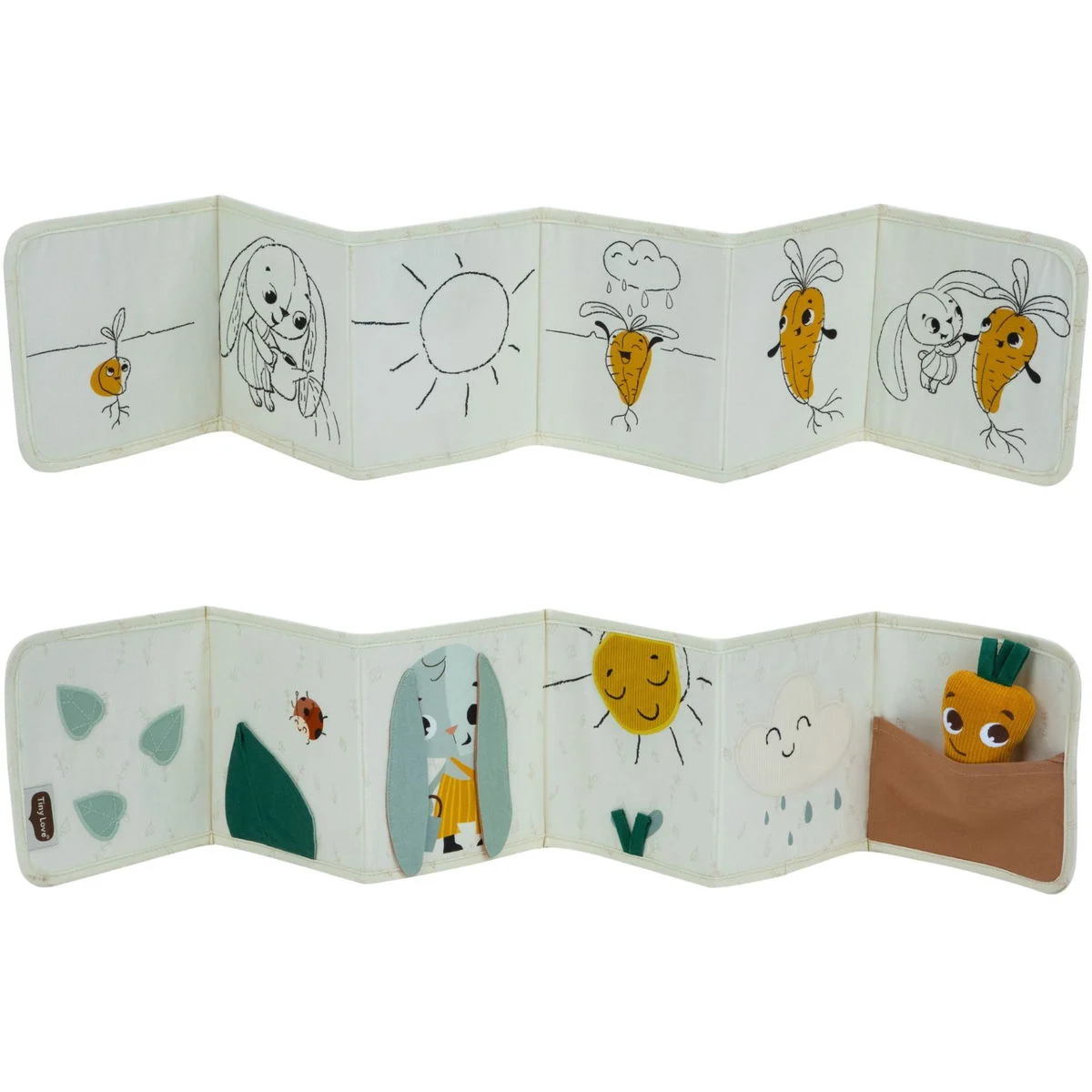 Tiny LoveBuch Double Sided garden of adventures