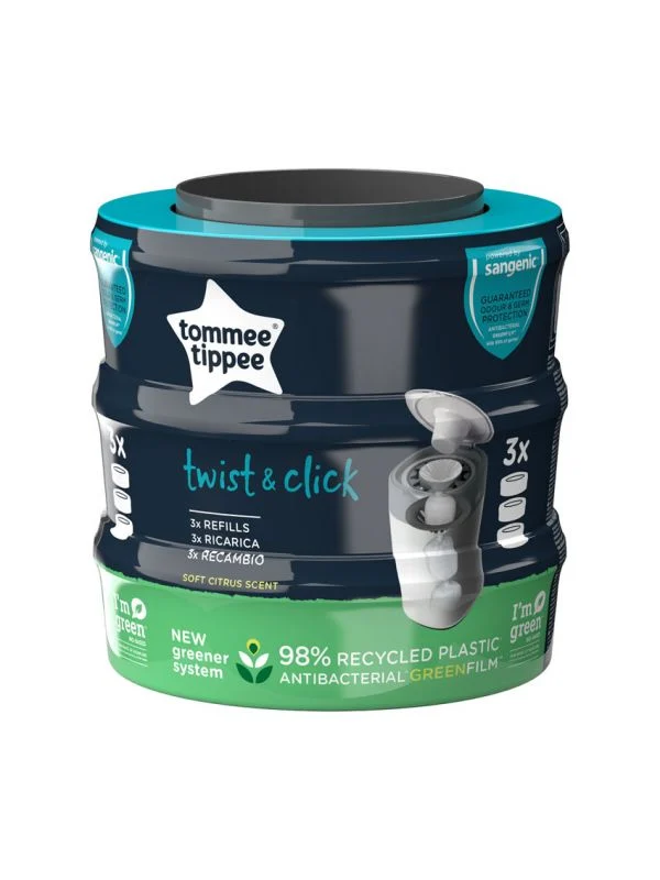 Tommee Tippee Nachfüllung - Twist & Click - 3-Pack
