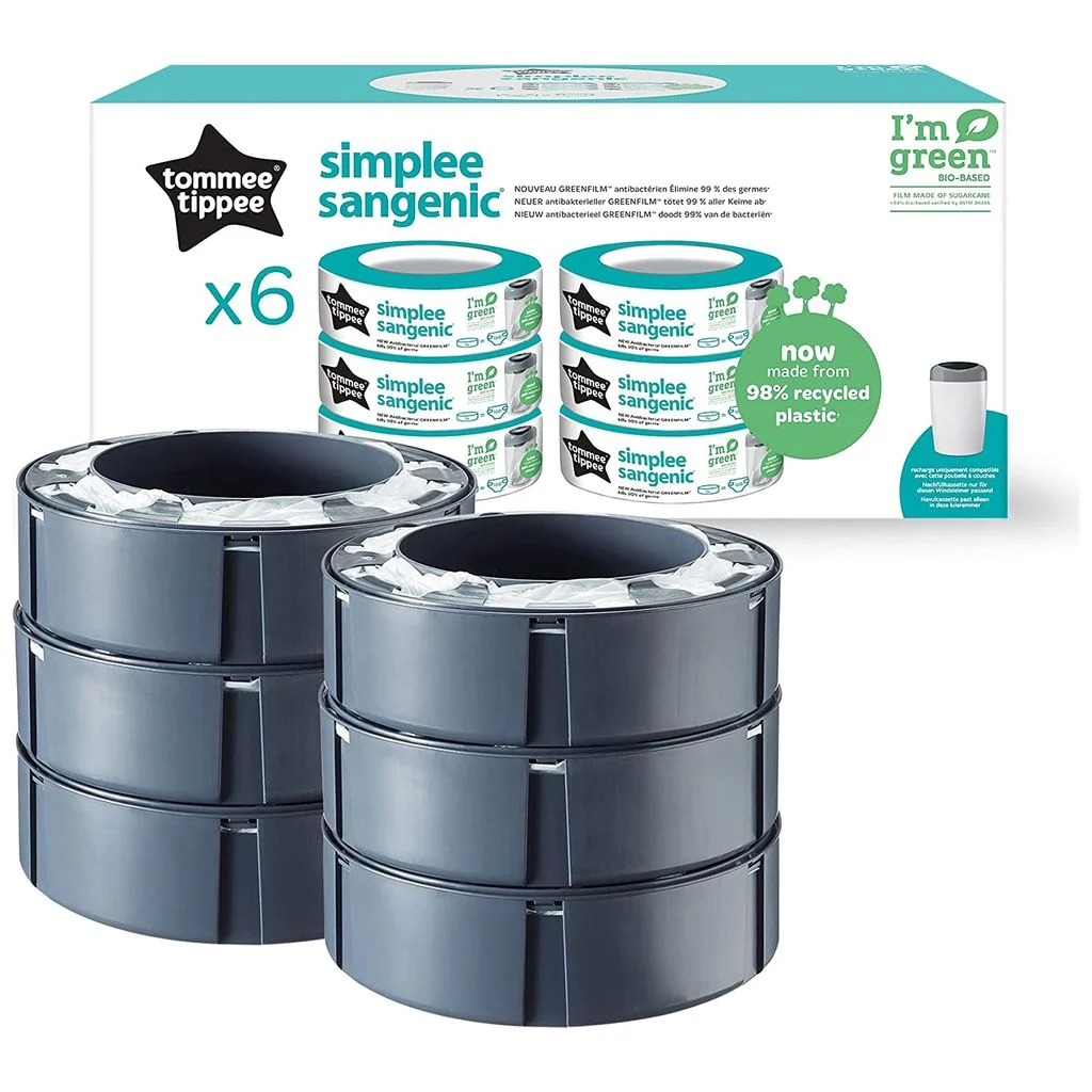 Tommee TippeeSangenic Nachfüllkassetten Simplee 6 Stück