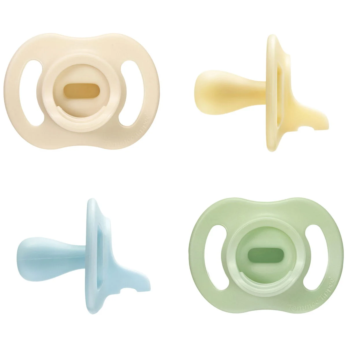 Tommee TippeeSchnuller Set beige/gelb/blau/grün 0-6M