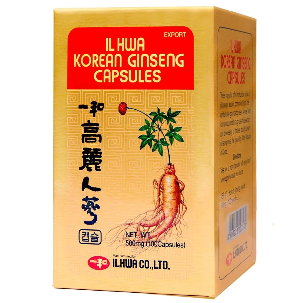 Tongil Ginseng Glas IL Hwa 100 Kapseln