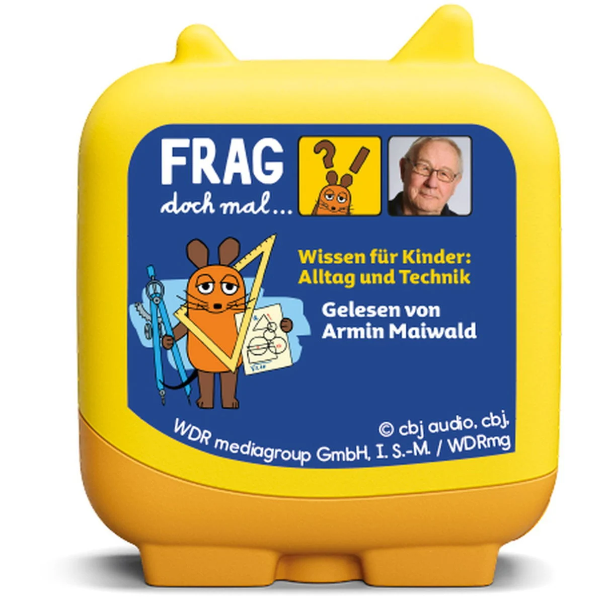 toniesClever Tonies Frag doch mal die Maus Wissen für Kinder Alltag und Technik