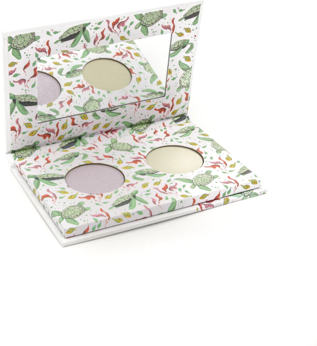 TOOT! Natural Mineral Duo Eyeshadow, Karma Chameleon & Totally Turtle (4,60 g)
