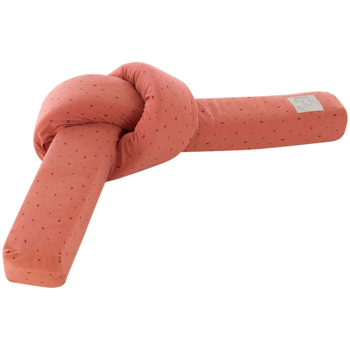 TräumelandBettschlange mit eckigem Kern Moon rost