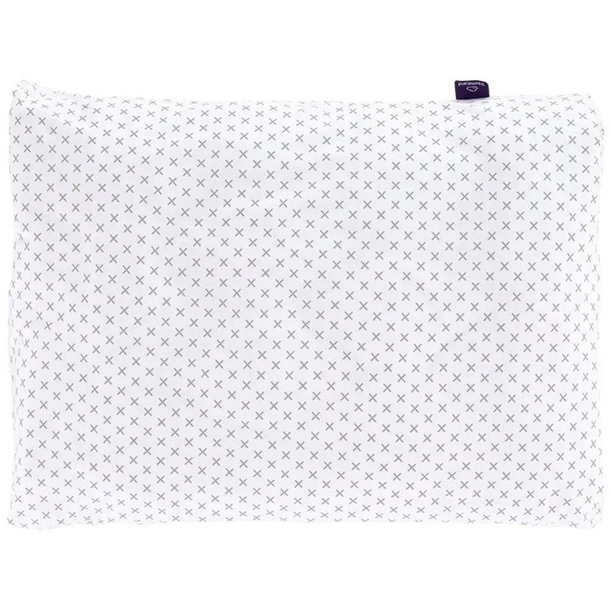 TräumelandKissenbezug 40x60cm Kreuzchen braun