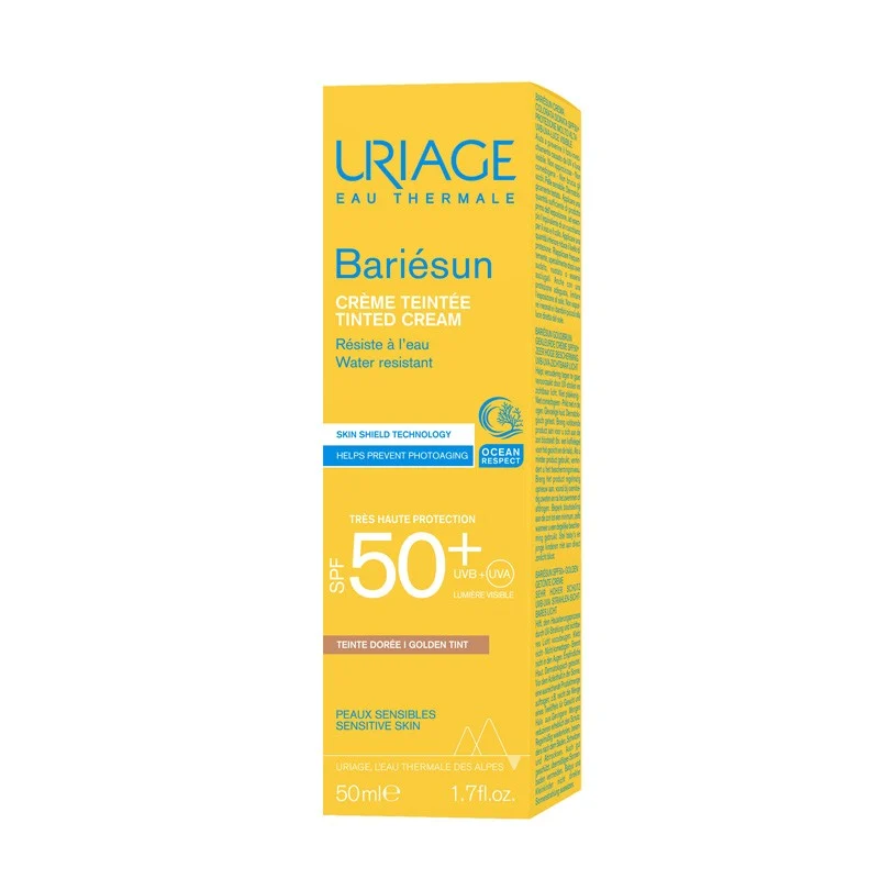 URIAGE Bariésun Creme SPF50+ Goldene Farbe 50ml