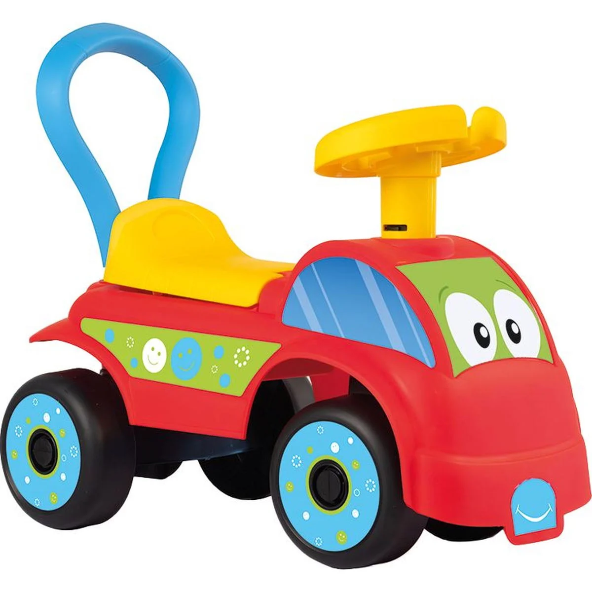 VedesRutscherfahrzeug rot gelb