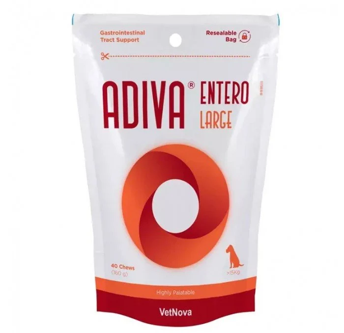 Vetnova Adiva Entero Large 40 Chews 160g