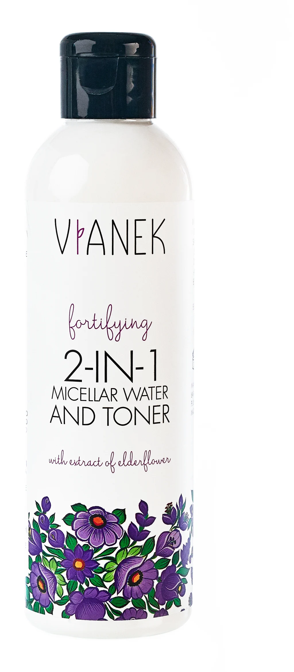 VIANEK Fortifying 2-in-1 Micellar Water & Toner, 200 ml