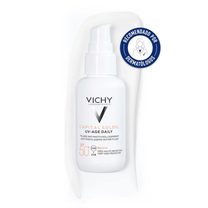 VICHY Capital Soleil UV-AGE Tägliches SPF50+ Wasserfluid 40ml
