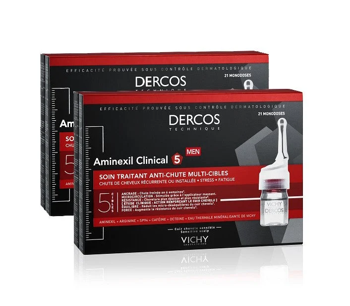 VICHY Dercos Aminexil Clinical 5 Man DUPLO 2x21 Einzeldosis