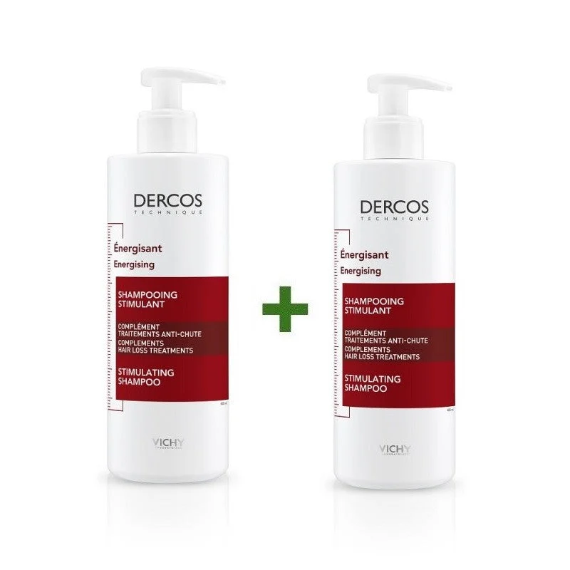 VICHY Dercos DUPLO Energizing Stimulating Anti-Haarausfall-Shampoo 2x400ml
