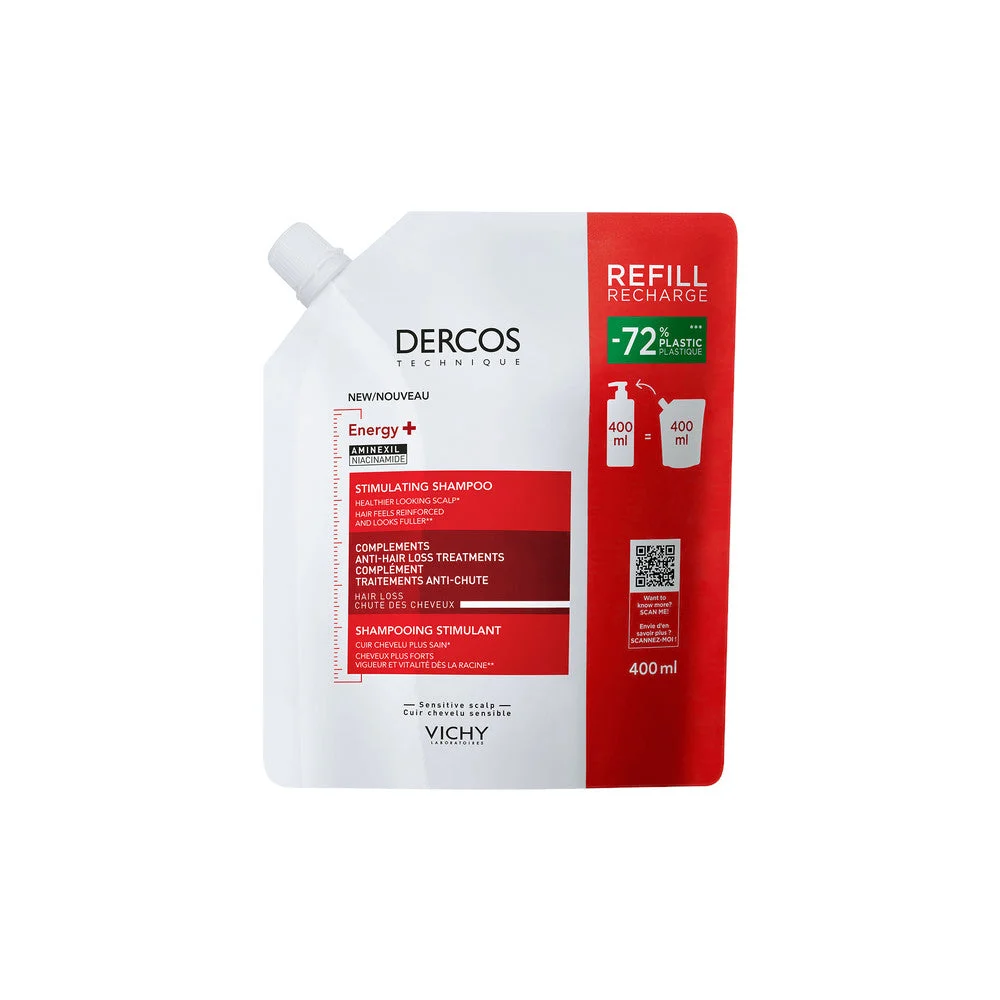 VICHY Dercos Shampoo Ecorefill Energy+ 400ml