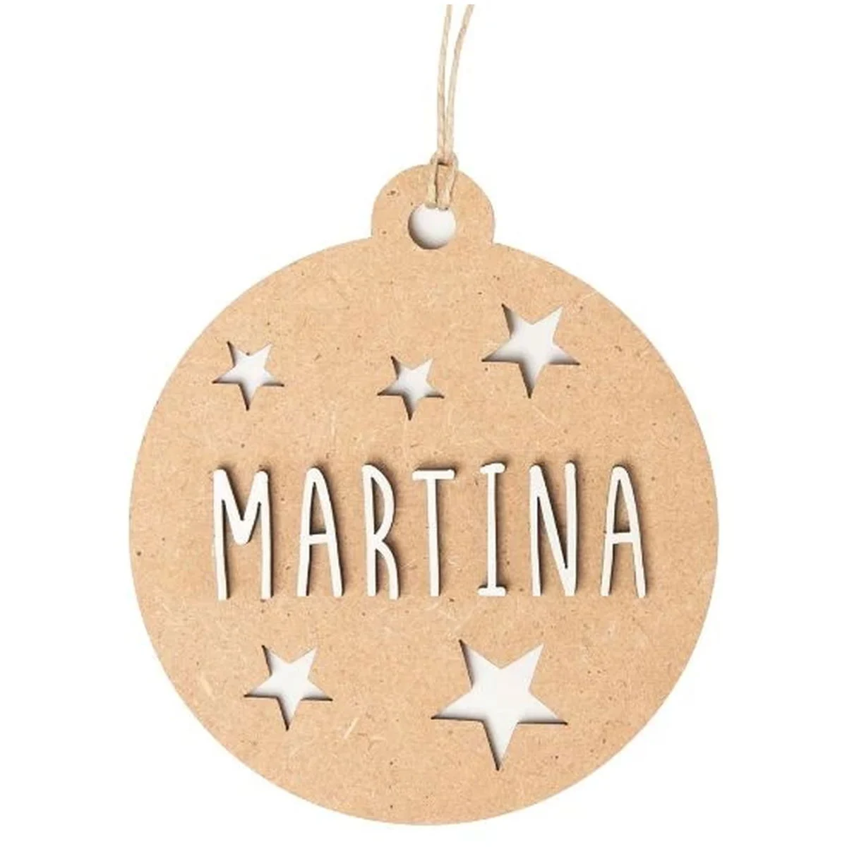 VINTIUNBaumschmuck Kugel natur