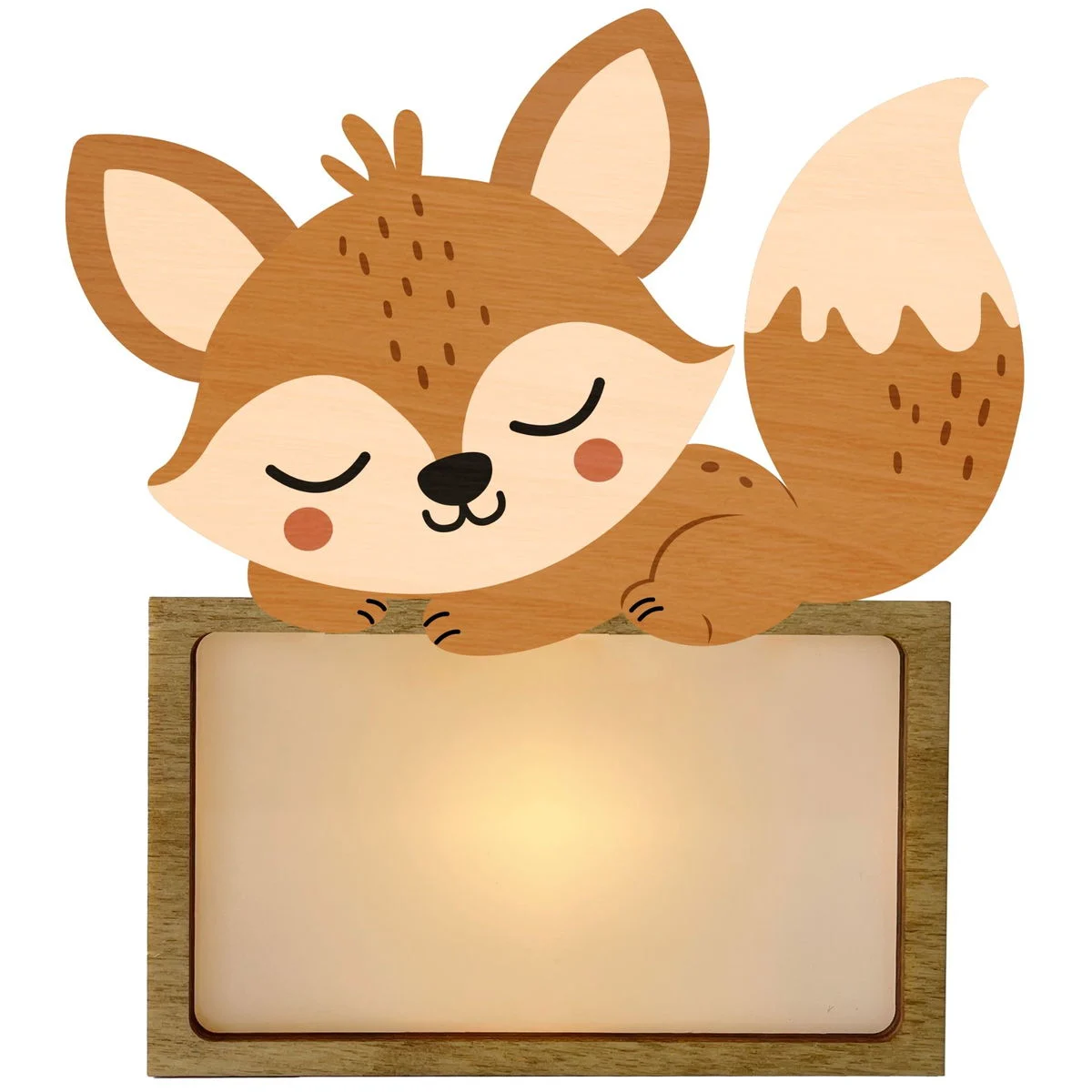 VINTIUNMotiv Tischlampe Fuchs