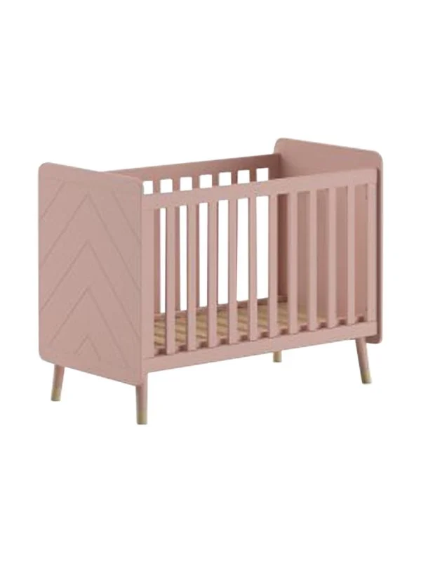 Vipack Billy Babybett - 60x120 cm - Terra Rosa