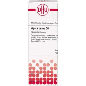 VIPERA BERUS D 6 Dilution 20 ml
