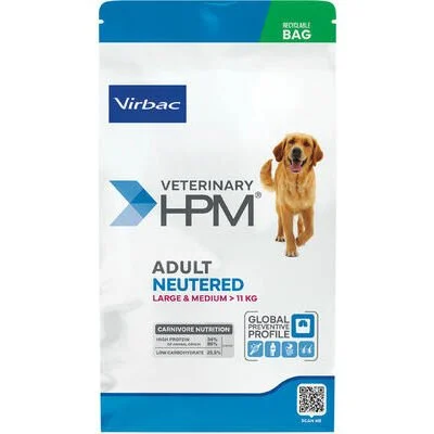 Virbac HPM Adult Kastrierter Hund Trocken 7Kg