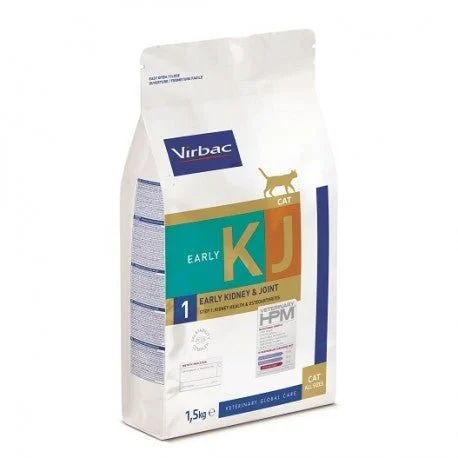 Virbac HPM Feline Early Kidney & Joint KJ1 Pienso für Katzen 3kg