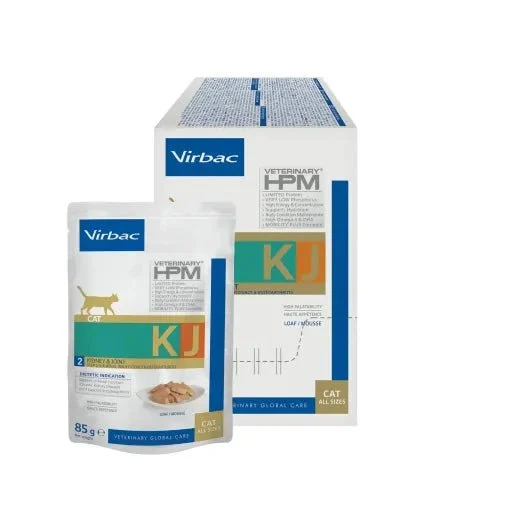 Virbac HPM Feline Kidney & Joint Alimentación Húmeda 12x85g