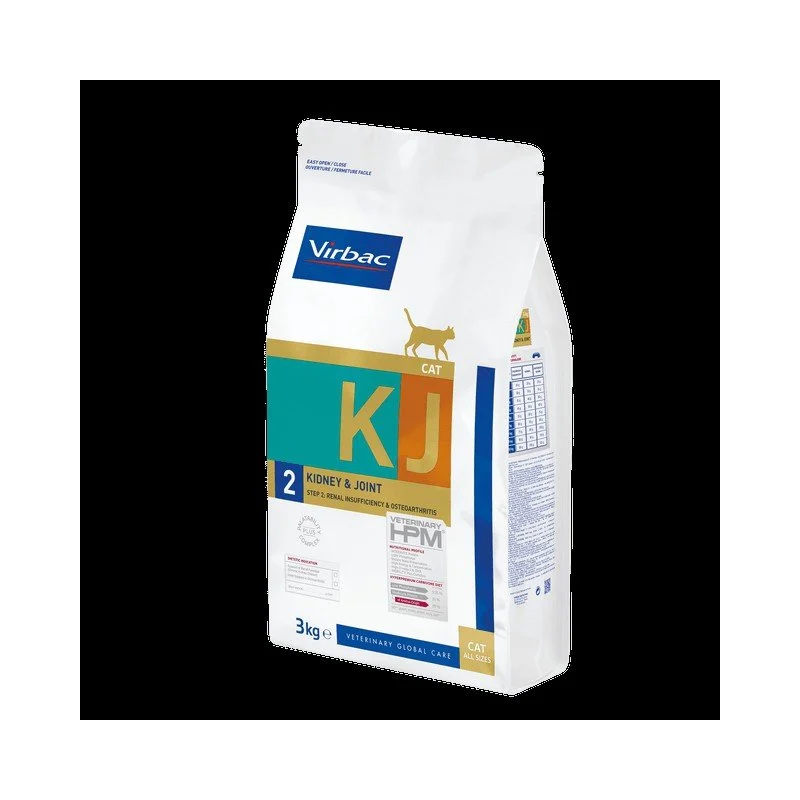 Virbac HPM Feline Kidney & Joint KJ2 Trockenfutter 1,5 kg