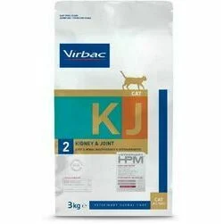 Virbac HPM Felino Kidney & Joint KJ2 Diätetisches Futter 400gr