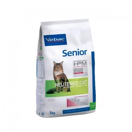 Virbac HPM Senior Kastrierte Katze Trockenfutter 3Kg