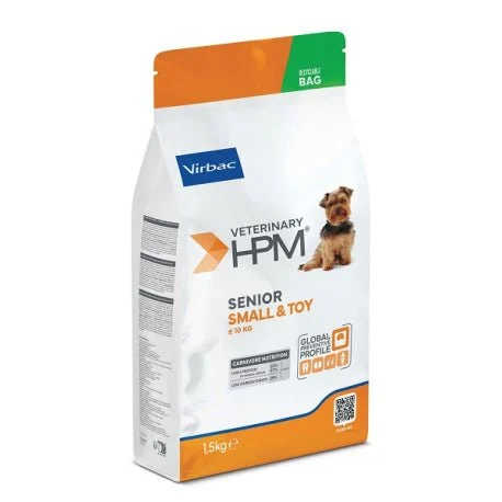 Virbac HPM Senior Small & Toy Trockenfutter für Hunde 1,5Kg