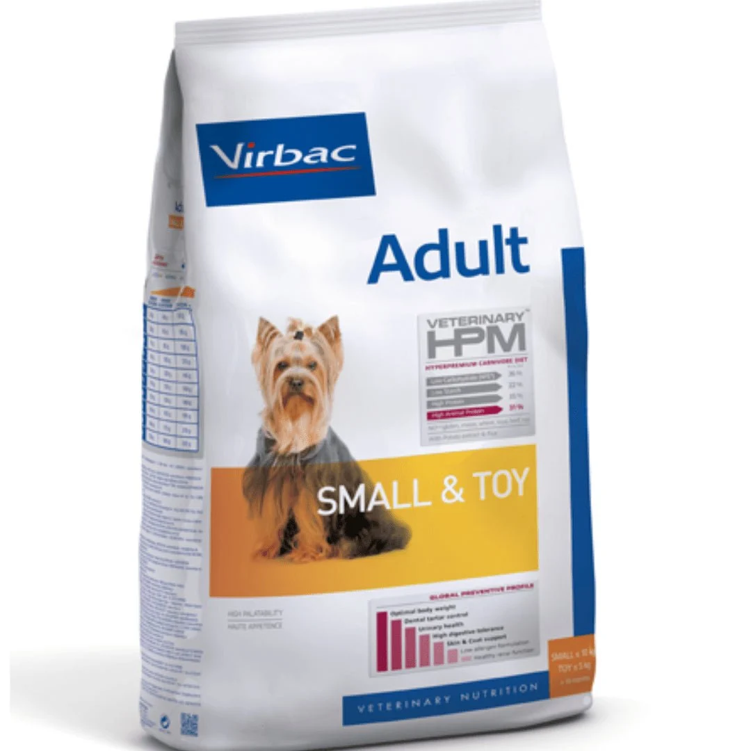 Virbac Pf HPM Adult Dog Small & Toy Trockenfutter 3Kg