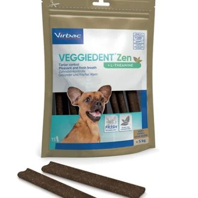 Virbac Veggiedent Zen XS Barritas masticables 15 ud