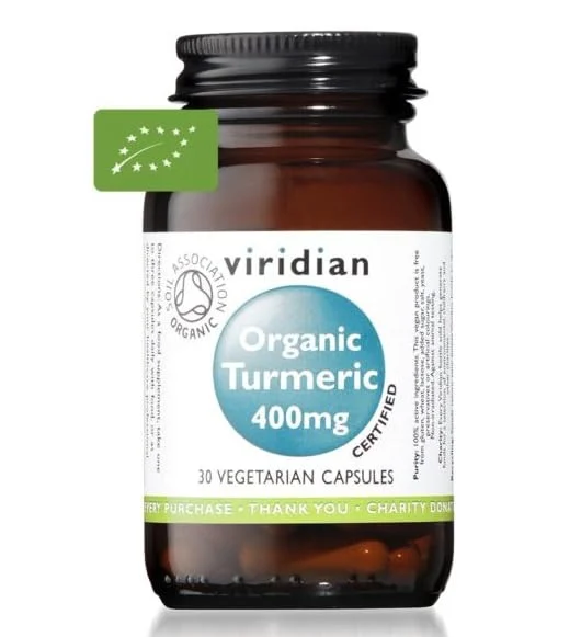 Viridian Bio-Kurkuma 400 mg 30 V-Kapseln