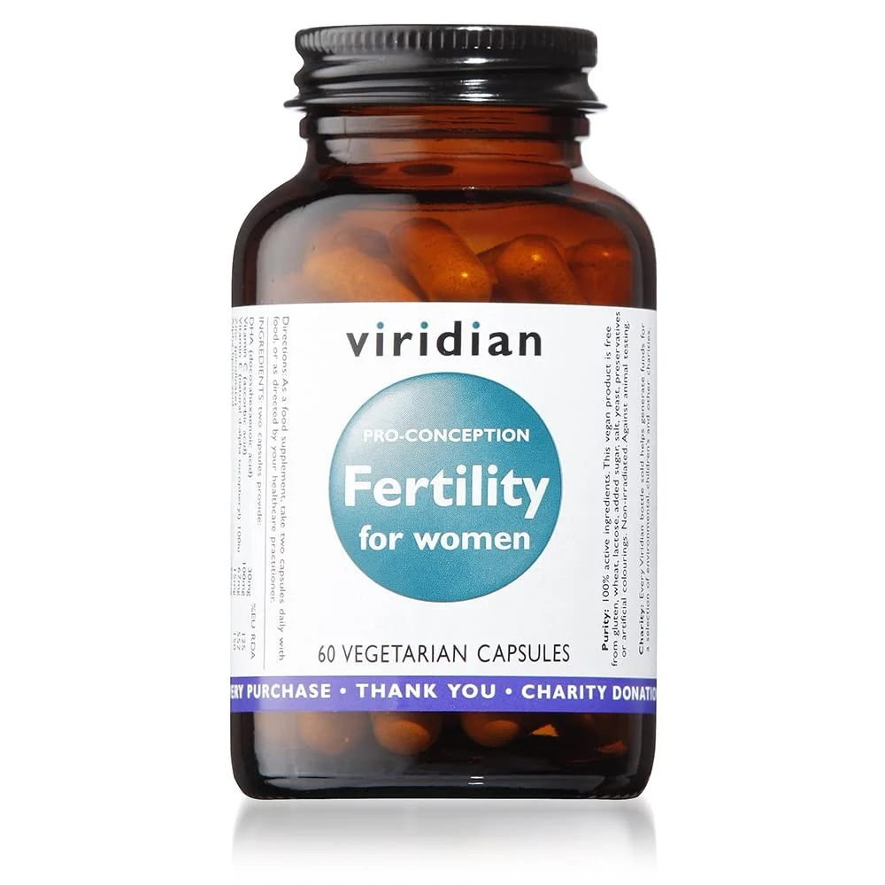 Viridian Fruchtbarkeit für Frauen 60 Vcaps