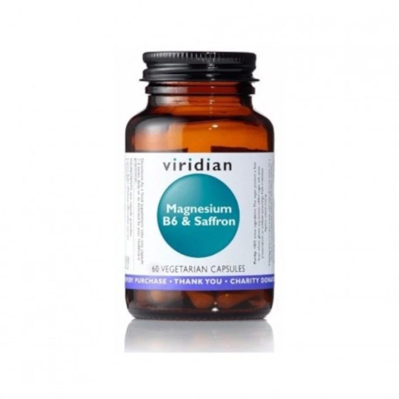 Viridian Magnesium + B6 + Safran 60 Kapseln