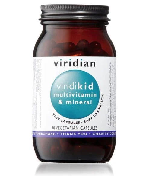 Viridian Viridikid Mulivit und Mineralien Mini 90 Vcaps