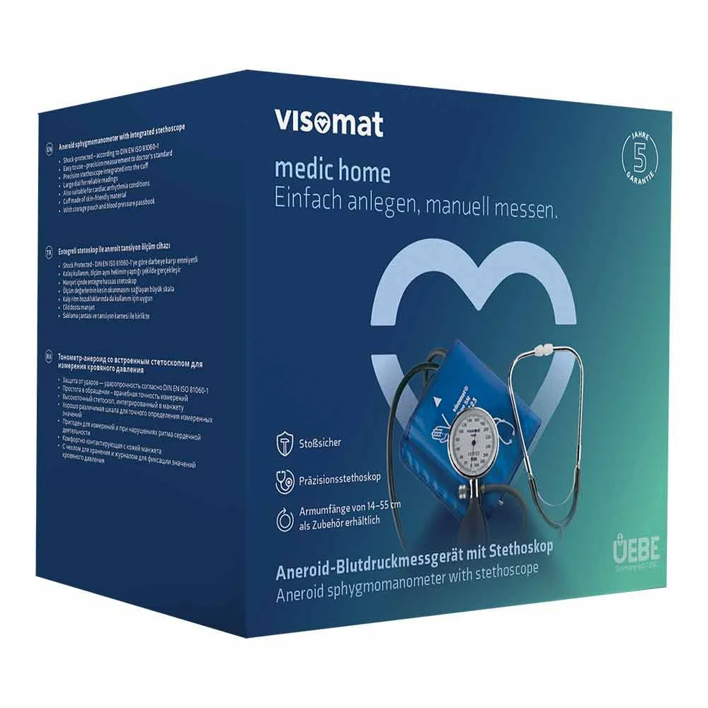 VISOMAT medic home M 22-32cm Steth.Blutdr.Messg. 1 St