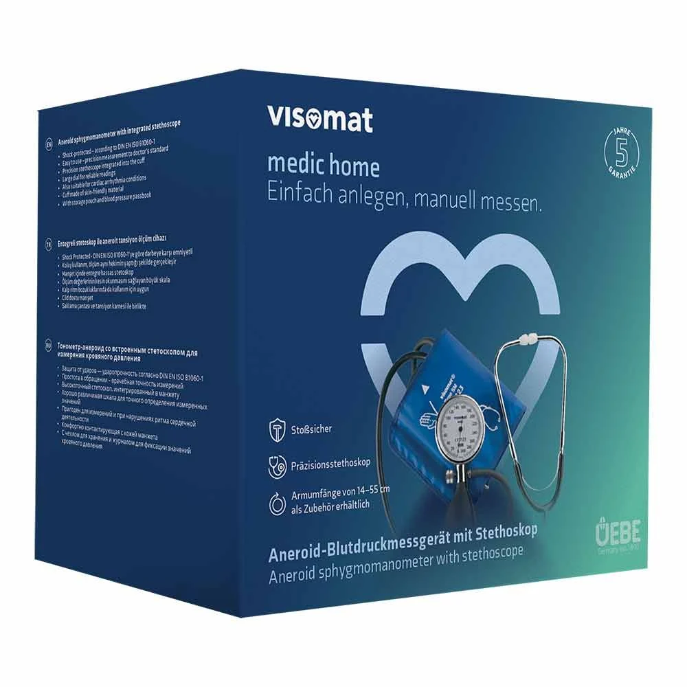 VISOMAT medic home XXL 43-55cm Steth.Blutdr.Messg. 1 St