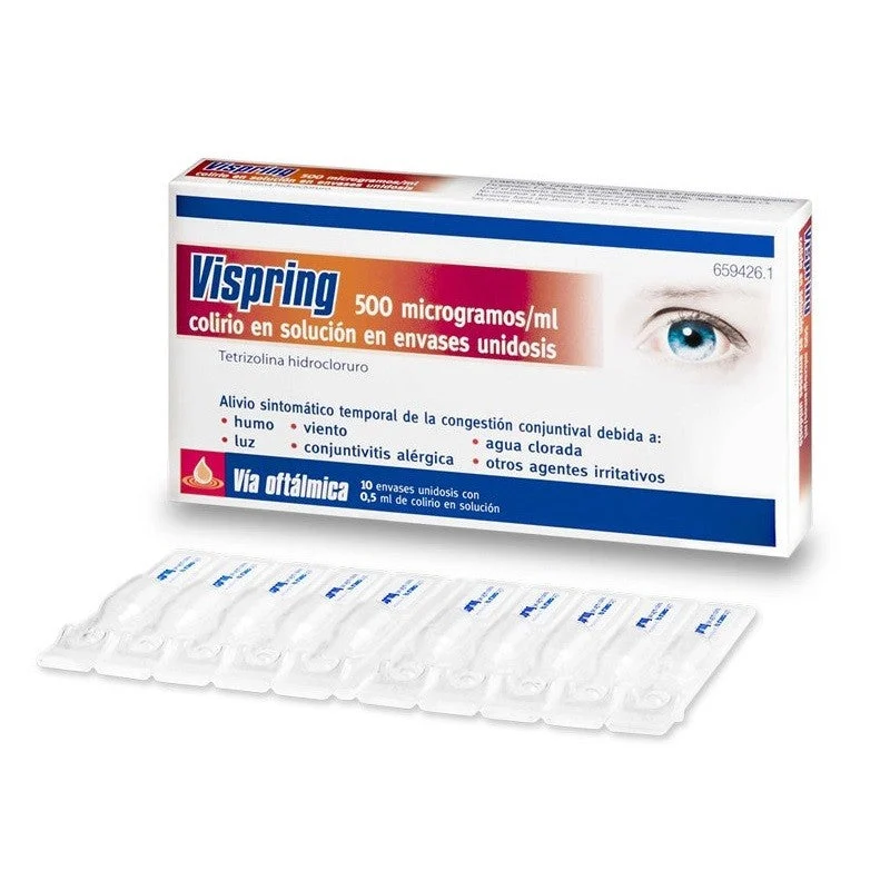 VISPRING Augentropfen (0,5 mg/ml) 10 Einzeldosen