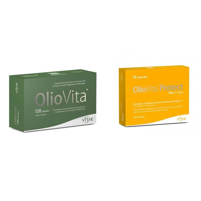 VITAE OlioVita Sparpaket 120 Kapseln + Oliovita Protect 15 Kapseln