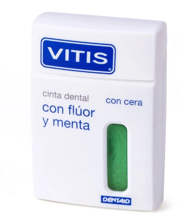 VITIS Dental Tape mit Fluorid und Minze 50m