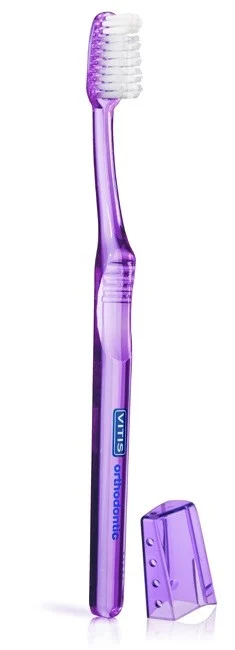 VITIS Kieferorthopädische Zahnbürste